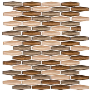 Warm Canyon - glass tile